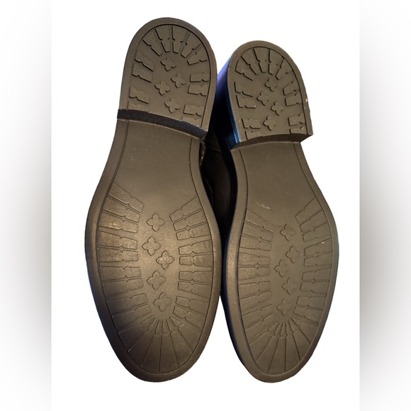 Aqua Riley NWT Sz 8.5M Elegant Black Leather Knee-High Boots (SH141) - Picture 11 of 14